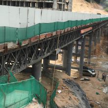 中鐵二十三局深圳梅觀高速臨時改道棧橋4